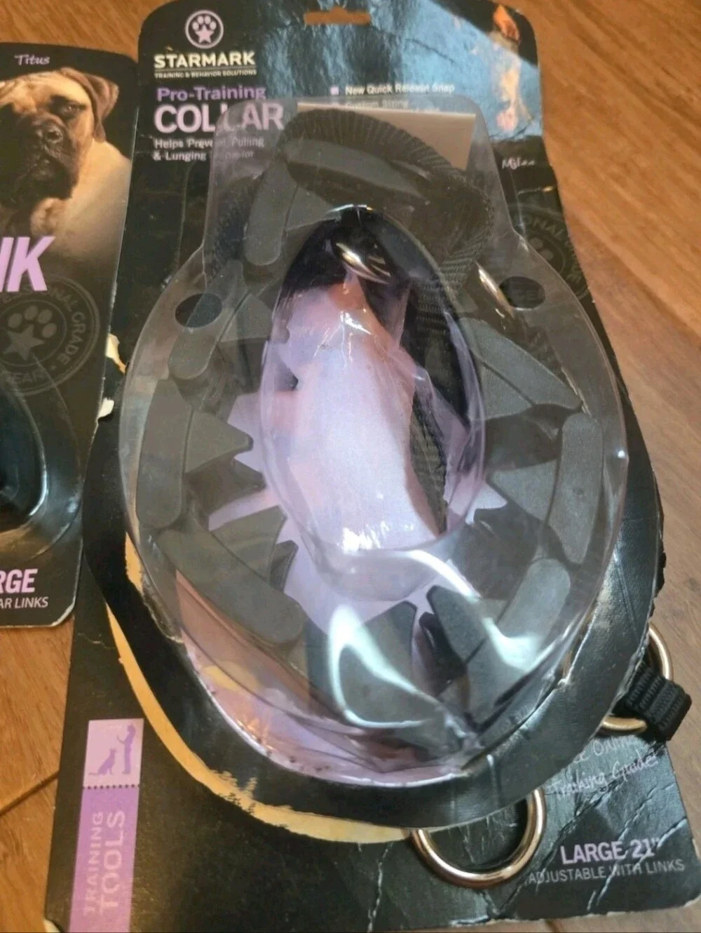Bundle! Starmark Pro Training Dog Collar & Pro Training Collar Add-a-link Large